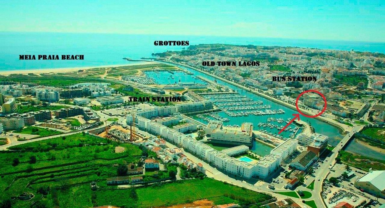 Studio Apt With Spectacular Views Of Lagos Marina Exteriör bild
